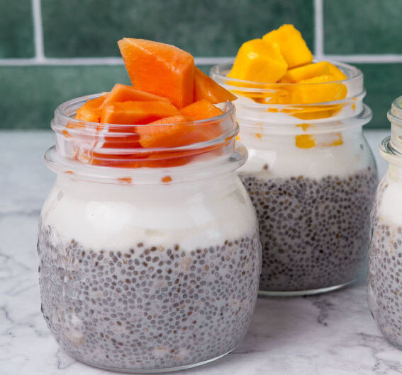 pudins de chia