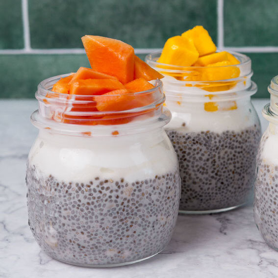 pudins de chia