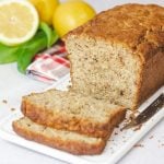 Pão em casa... de limão e sementes de papoila