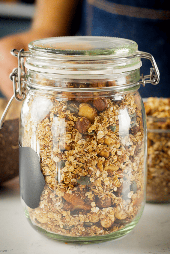 granola caseira na air fryer