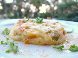 empadao de polenta e peru