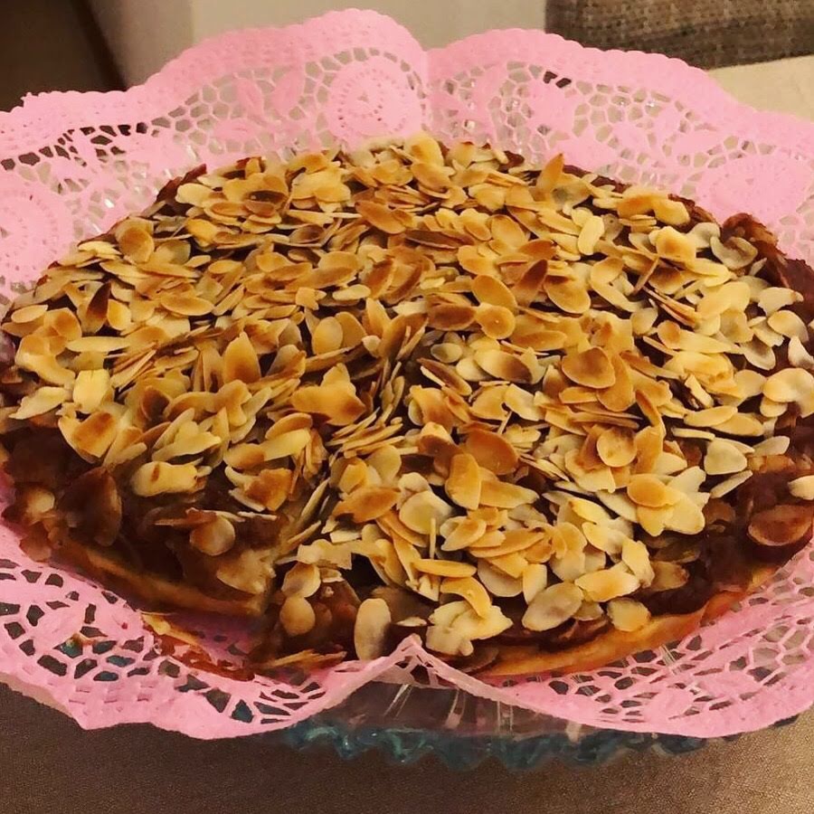 tarte amêndoa, amêndoa, festa