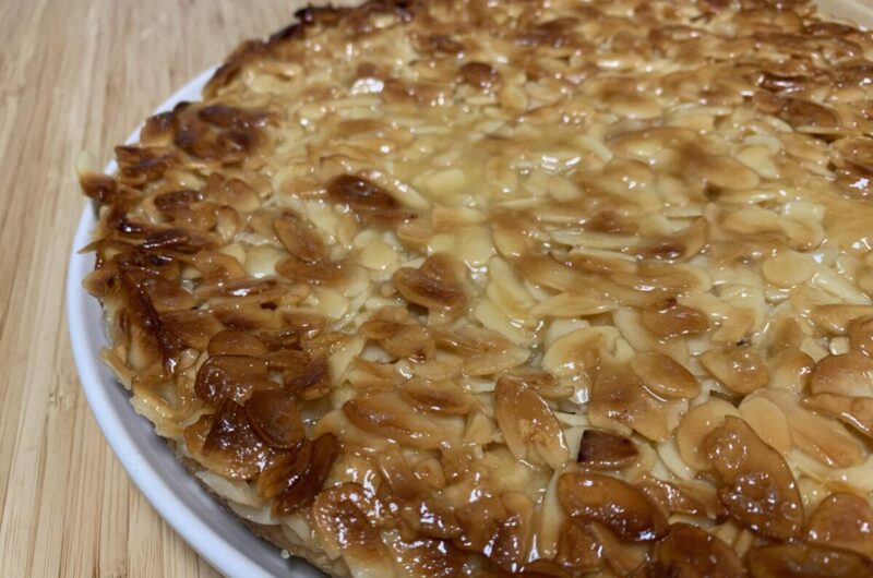 Tarte de amêndoa fit! Sem açúcar mas deliciosa!