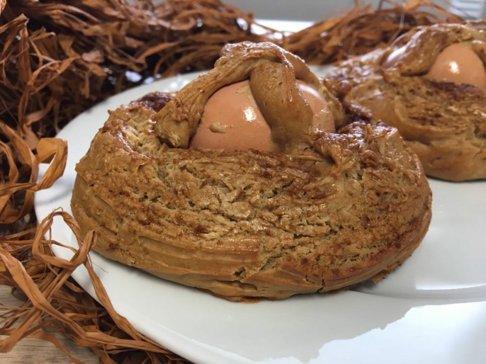 folar da páscoa, saudável, ovo, bolo, sem gluten