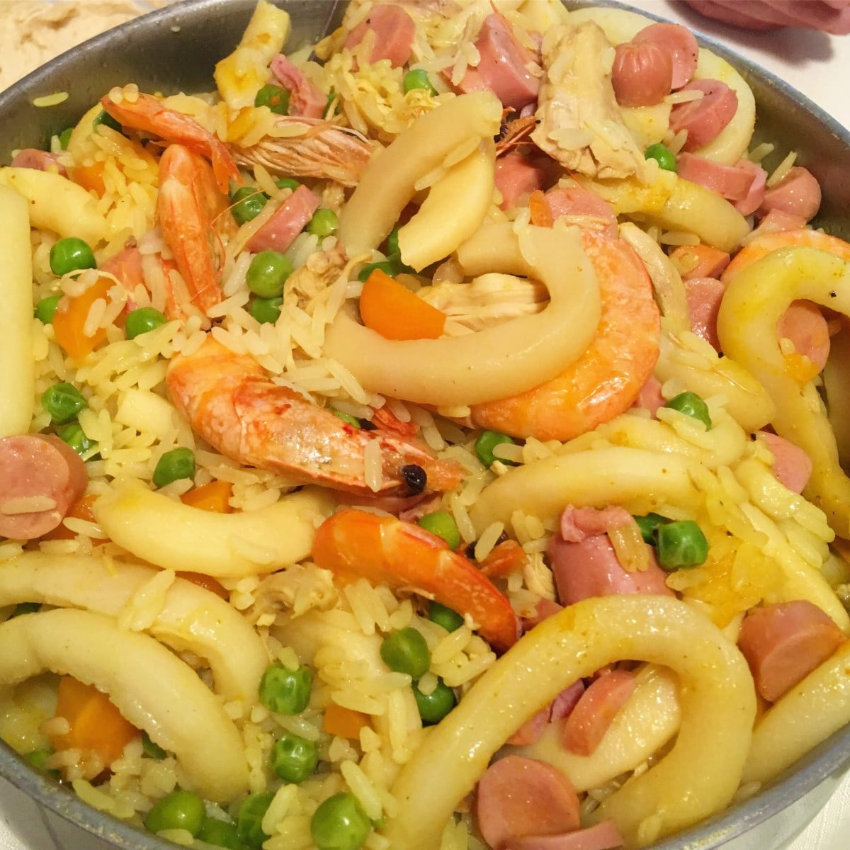 Arroz à Valênciana - A Pitada do Pai