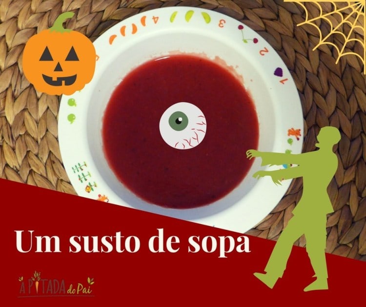 sopa assustadora