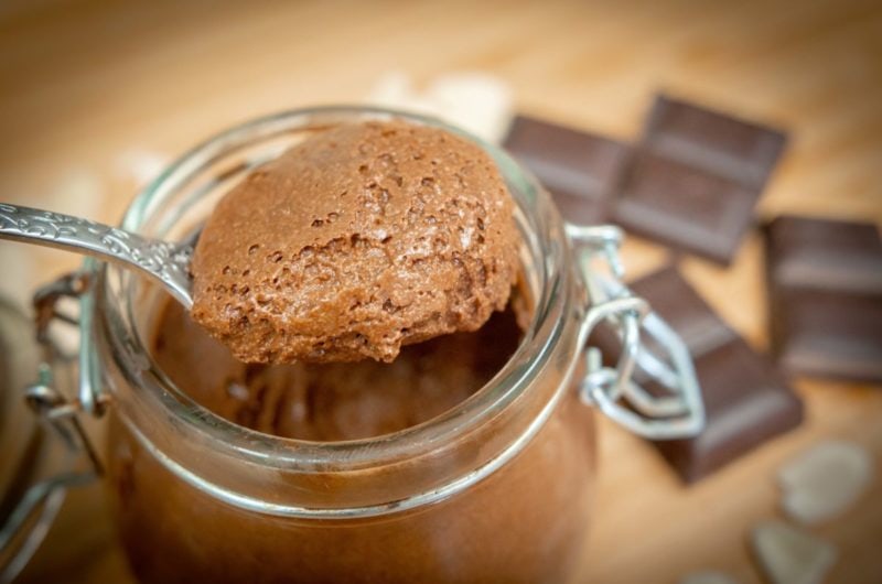 Mousse de chocolate fit