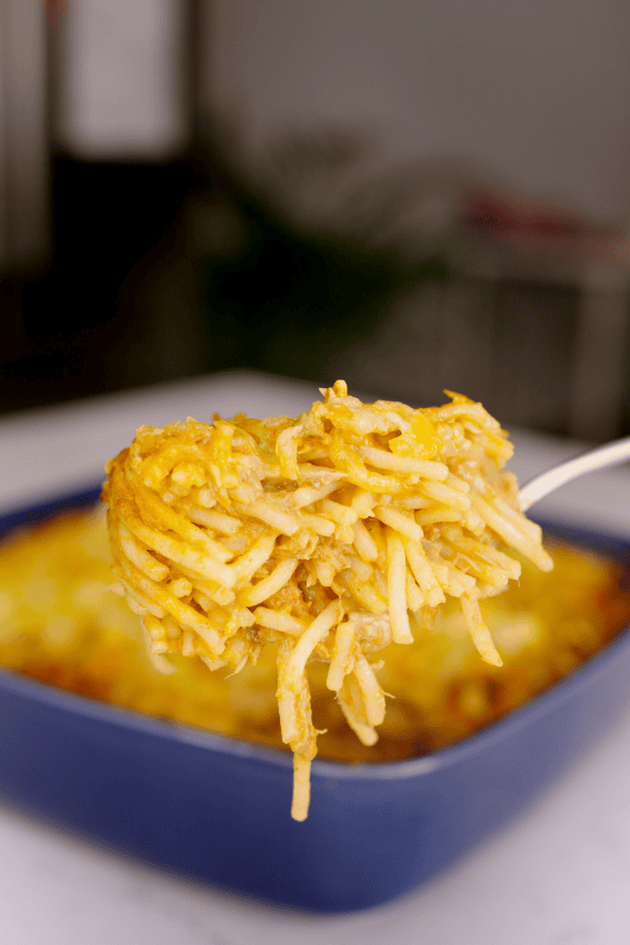 esparguete com bechamel saudável