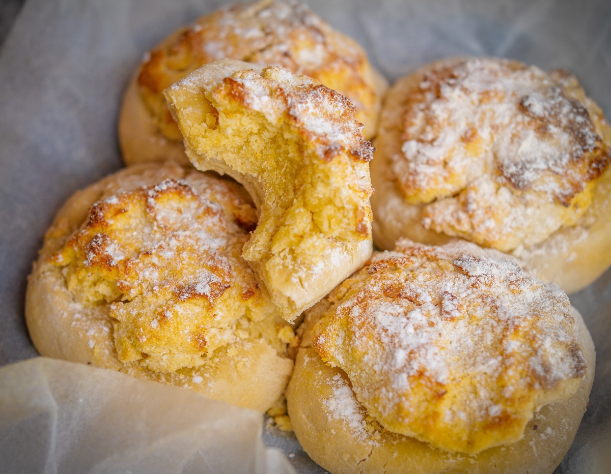 Versão saudável do Pão de Deus d' A Padaria Portuguesa
