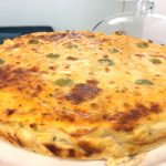 quiche de frango sem base