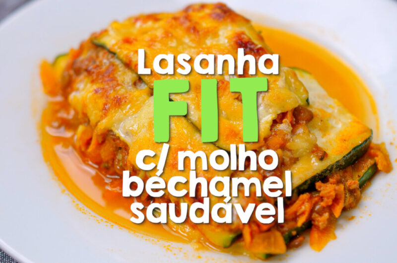 Lasanha de curgete fit