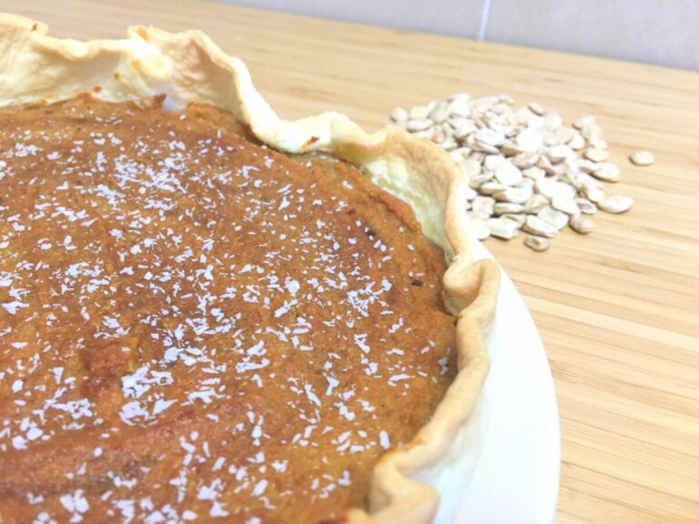 tarte doce de chicharo