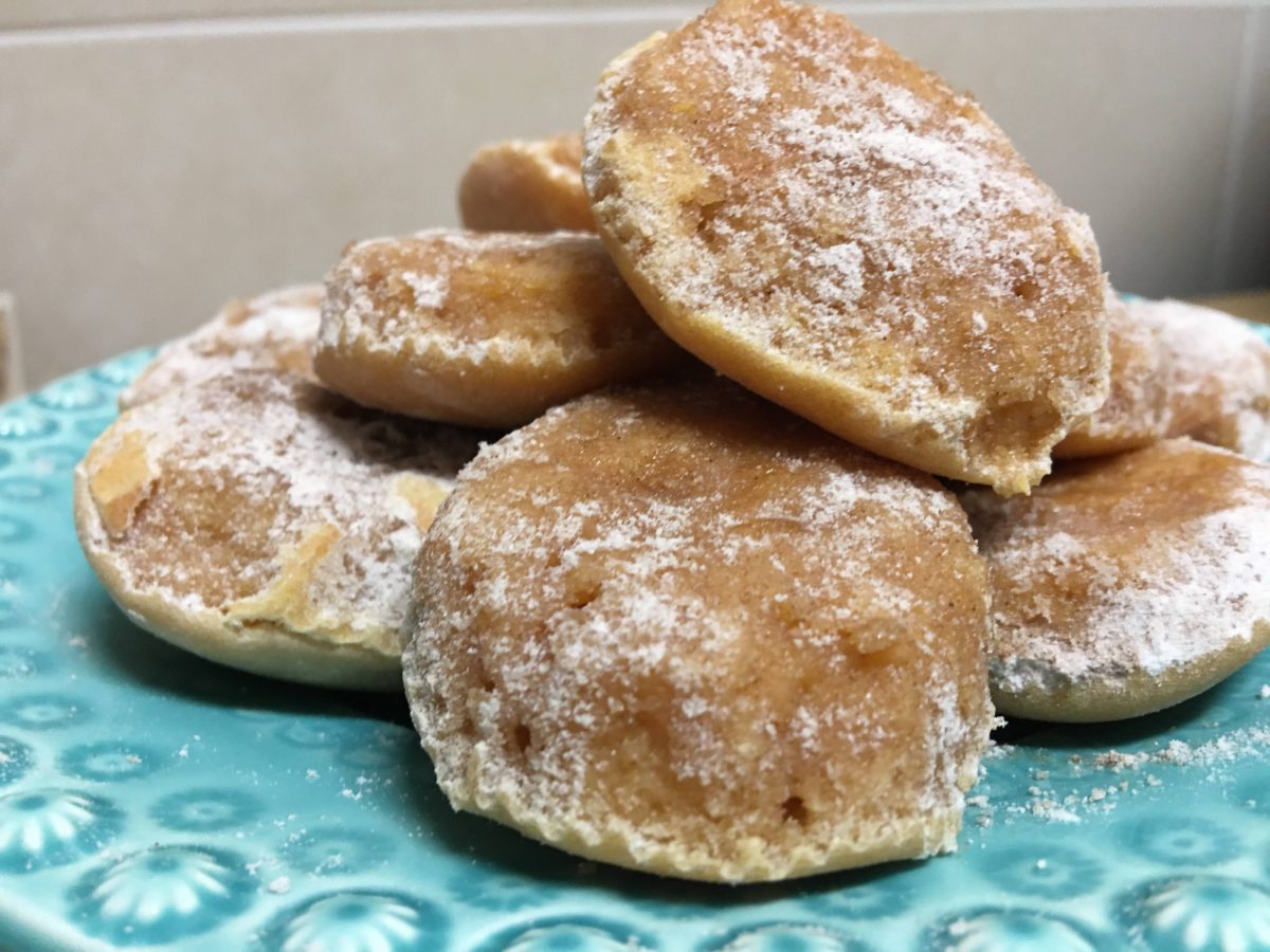 sonhos de abobora na airfryer