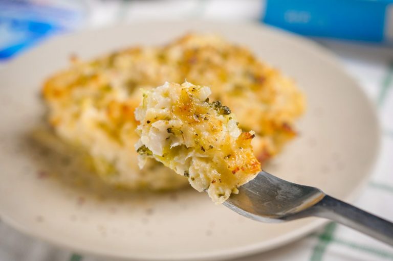 gratinado de peixe e legumes