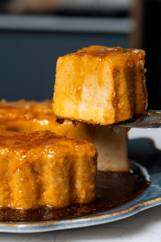 pudim de pão saudável