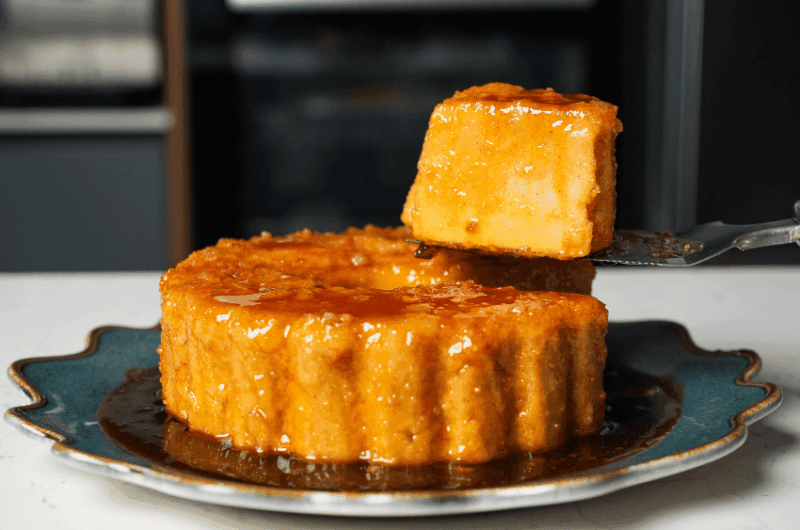 pudim de pão saudável