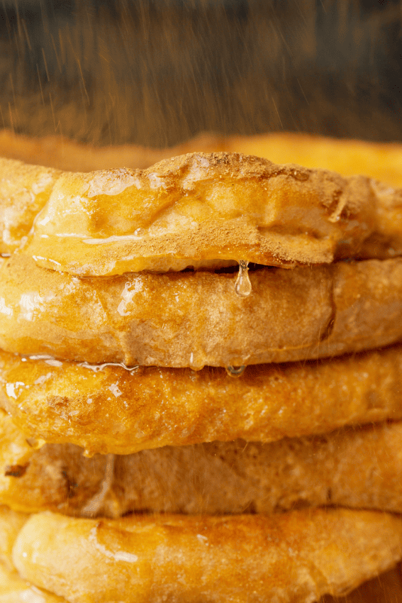 rabanadas saudáveis na air fryer