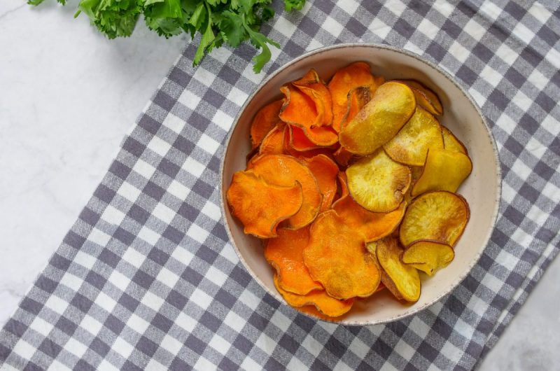 Batatas fritas saudáveis