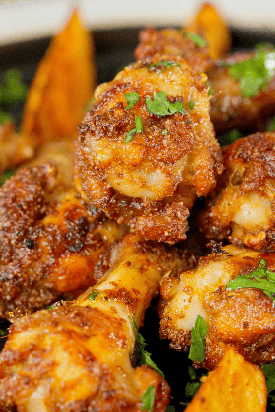 asas de frango na air fryer