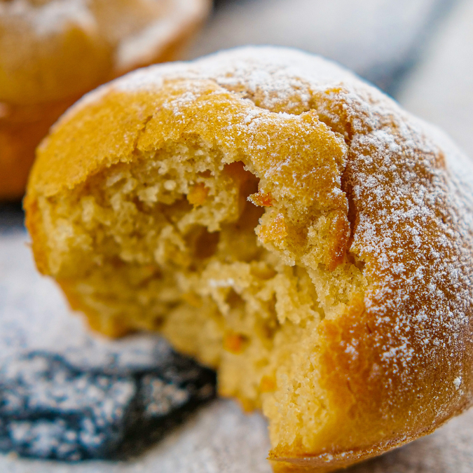 muffins cenoura e laranja