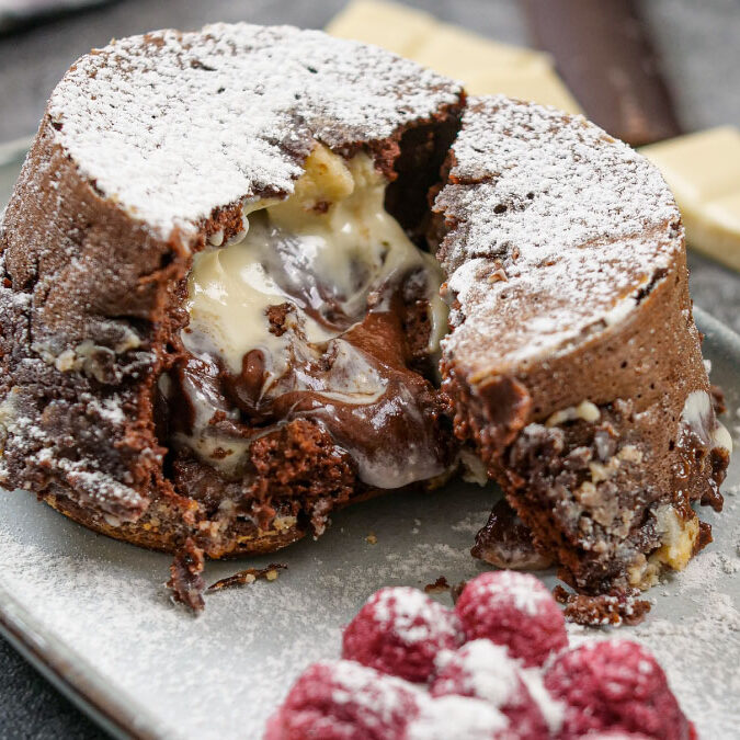 lava cake de pistachio