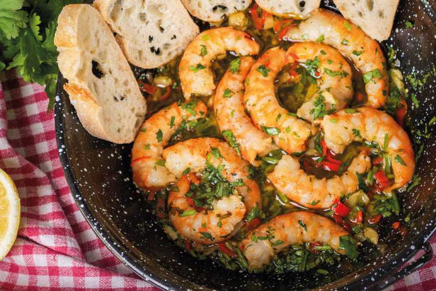 Camarões com Pitada