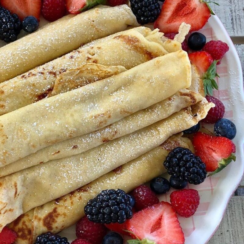 Crepes saudáveis que nem agarram nem partem