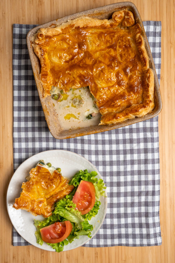 empada sobras de carne da páscoa