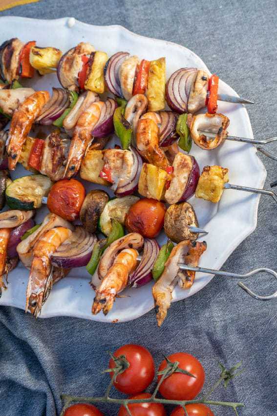 Grelhador De Espeto De Carne Para Churrasco De Mesa