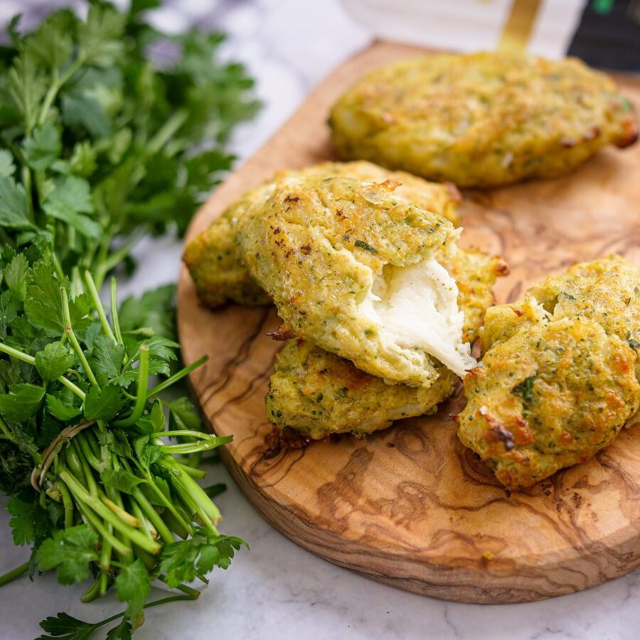 pasteis de bacalhau com queijo