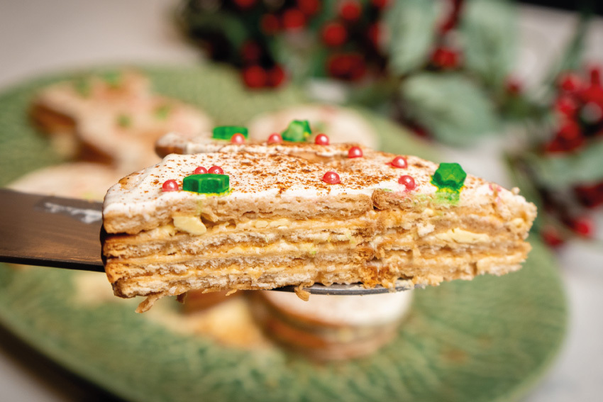 Bolo de bolacha mais saudável