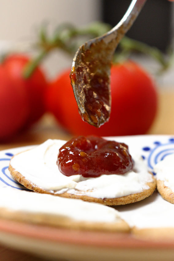 como fazer doce de tomate saudável