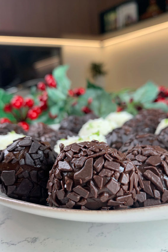 Brigadeiros caseiros
