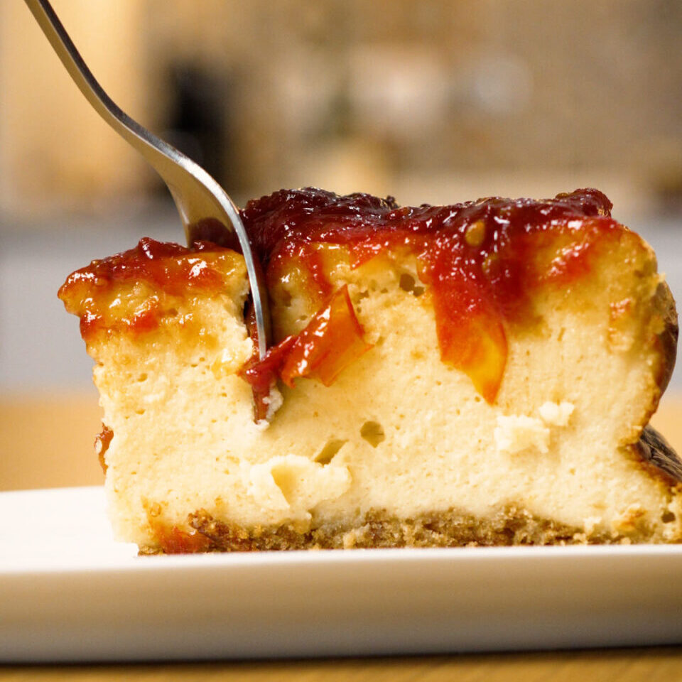 cheesecake de forno