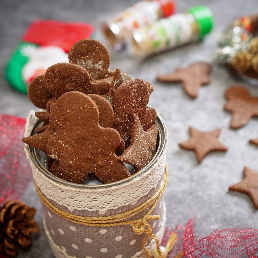 bolachas de natal saudaveis