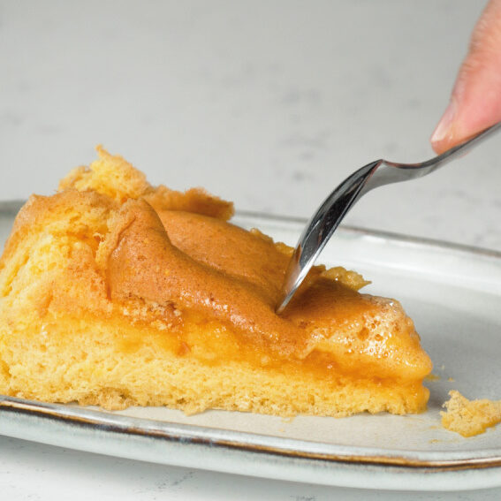 pão de ló cremoso na airfryer