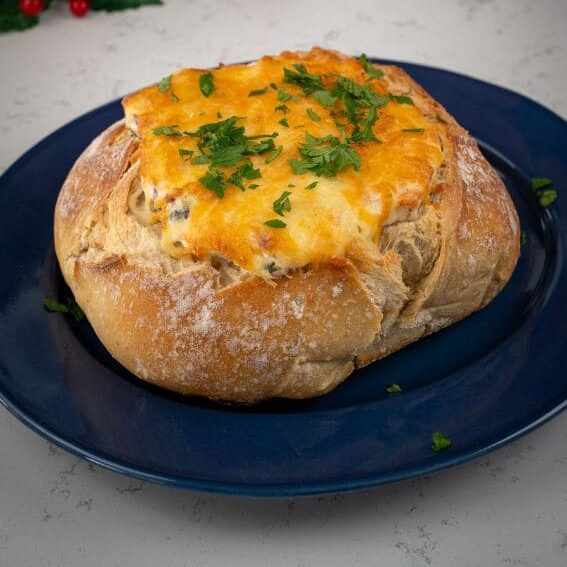pão recheado com bacalhau