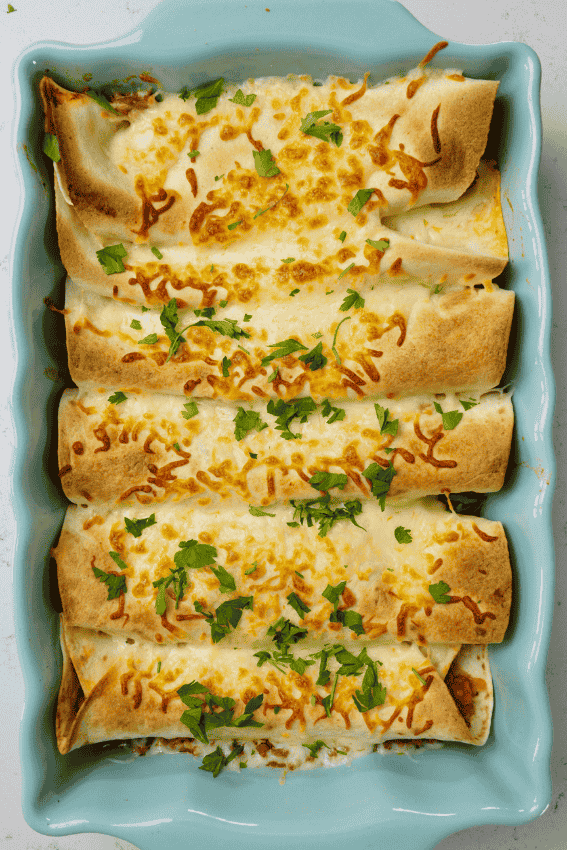enchiladas de carne na air fryer