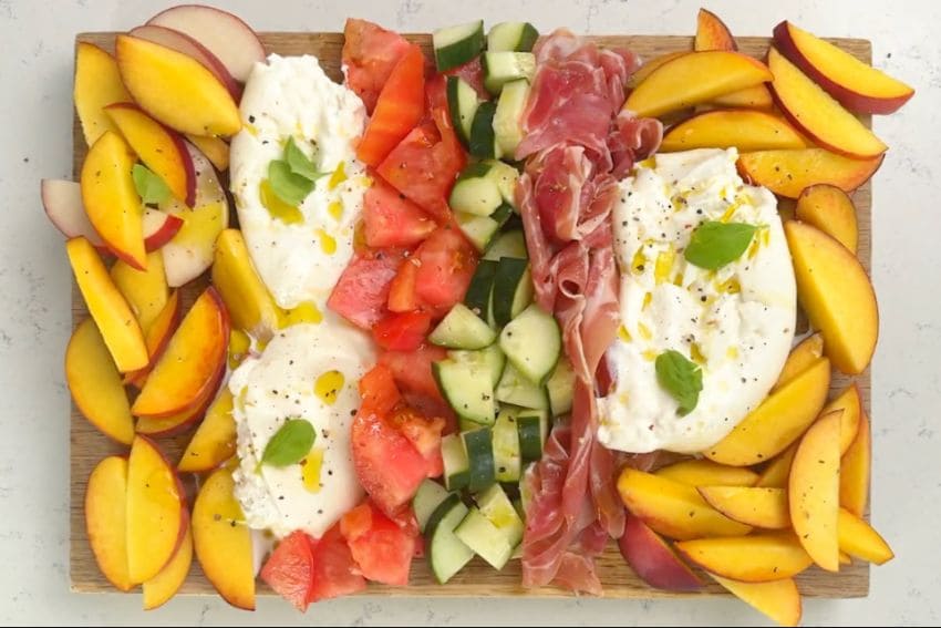 salada de burrata