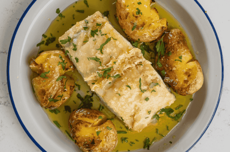 bacalhau à lagareiro na air fryer