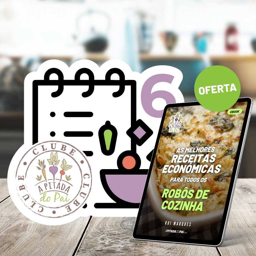 Subscrição Clube Pitada 6 Meses+ Ebook Robôs (oferta)