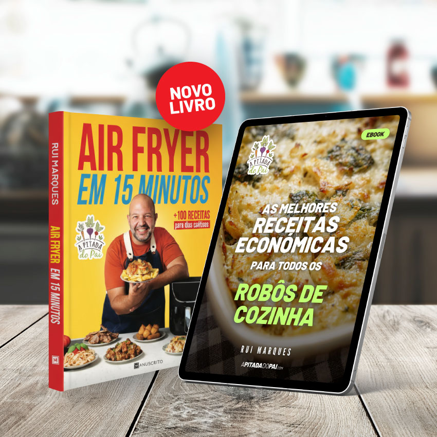 Pack Ebook Robôs + Livro Air Fryer em 15 Minutos
