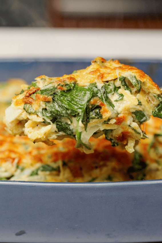 gratinado de bacalhau com alheira