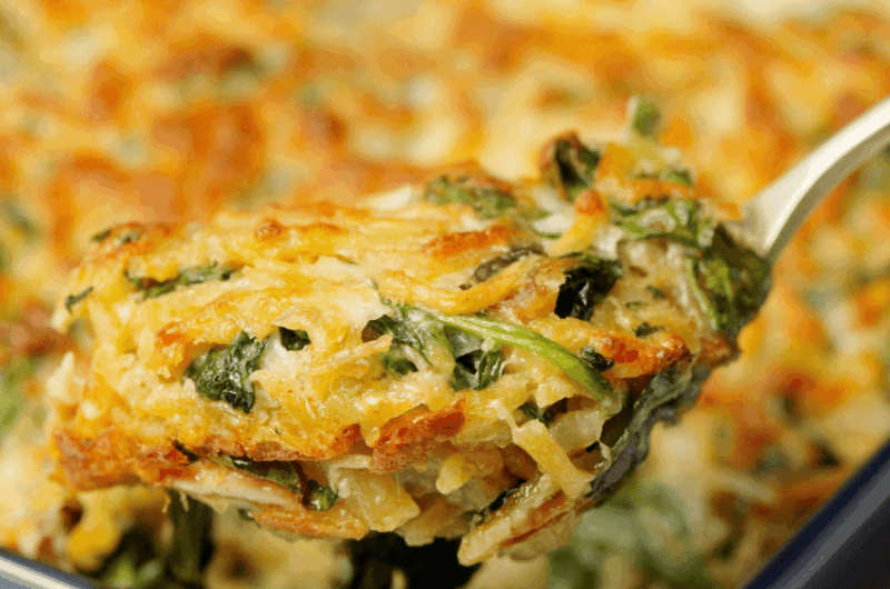 gratinado de bacalhau com alheira