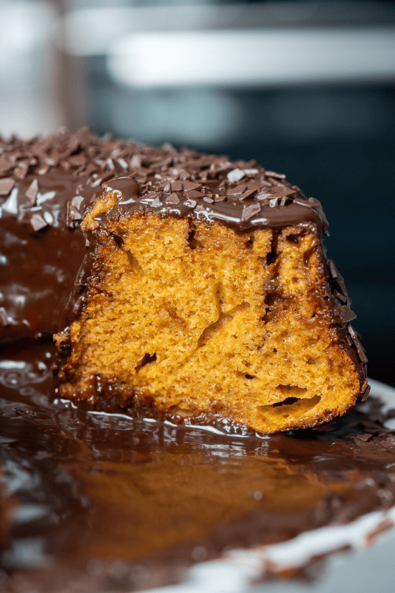 bolo de chocolate e cenoura