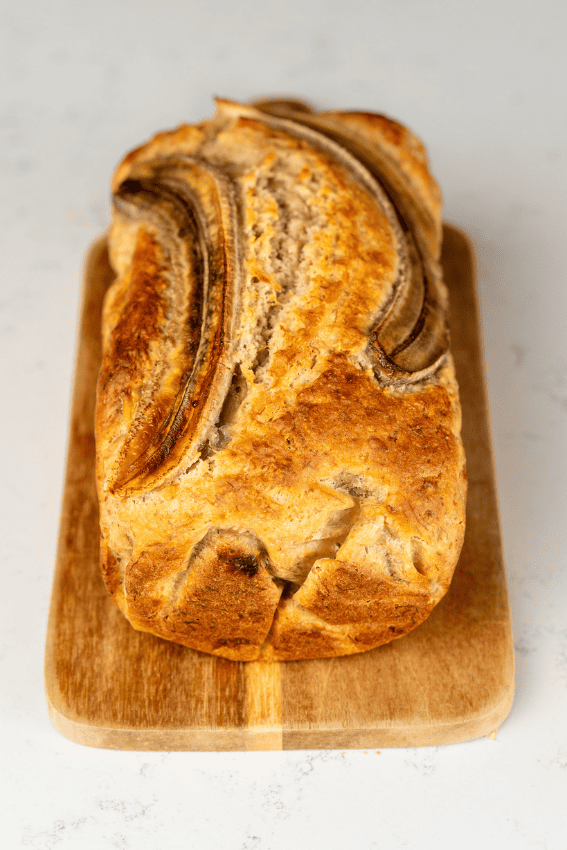 pão de banana viral e infalível