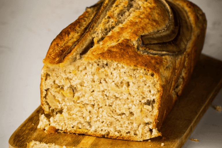 pão de banana viral e infalível