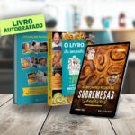 Ebook as Melhores Receitas Sobremesas Saudáveis + Livro 10 Anos Pitada
