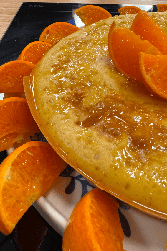 bolo de clementina saudável