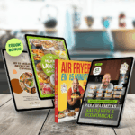 Pack Ebook Marmitas + Lanches Saudáveis + Livro Air Fryer 15 min + Bónus Receitas para Congelar